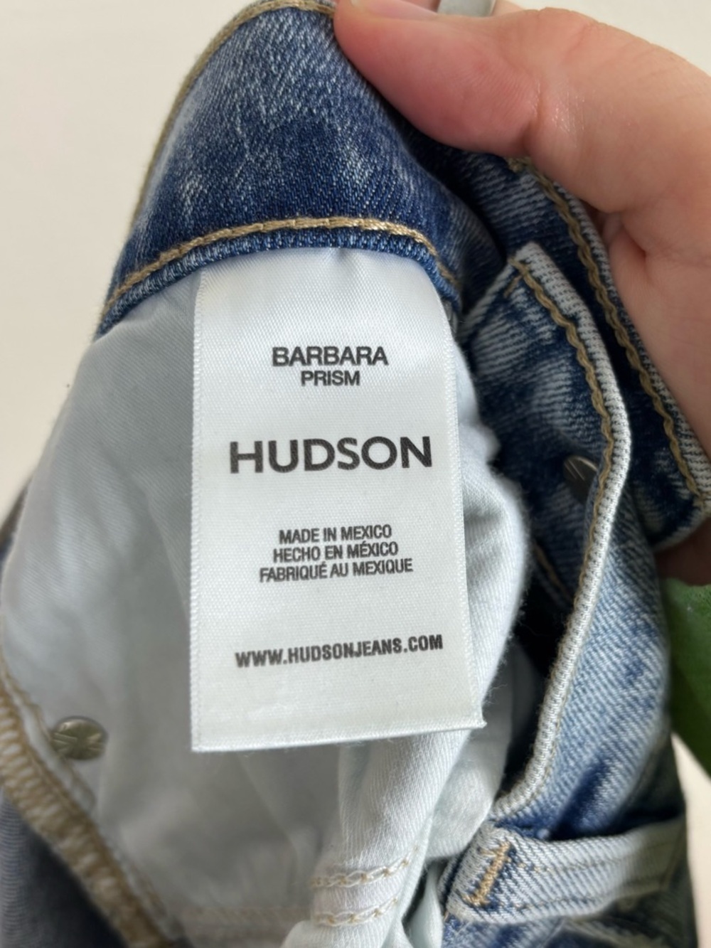 Hudson Barbara High Rise Bootcut Crop Jean Size 26 In Light Indigo Prism Blue - Picture 7 of 8
